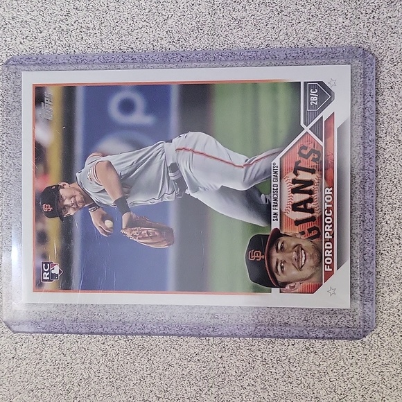 2023 Topps Ford Proctor RC - Picture 1 of 2